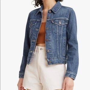 Levis dark indigo denim jacket